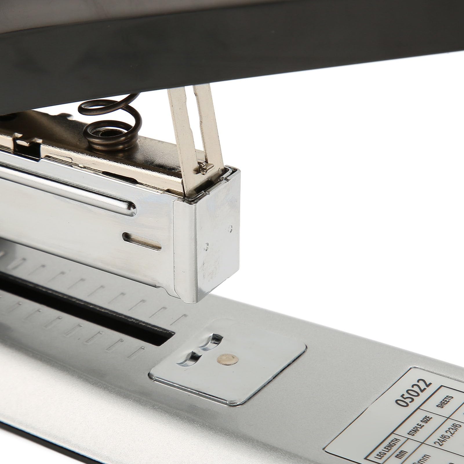 Grapadora de escritorio de oficina Kuuleyn de 100 hojas, suministros de oficina, grapadora de metal de capacidad, escritorio ergonómico sin esfuerzo para la escuela y el hogar