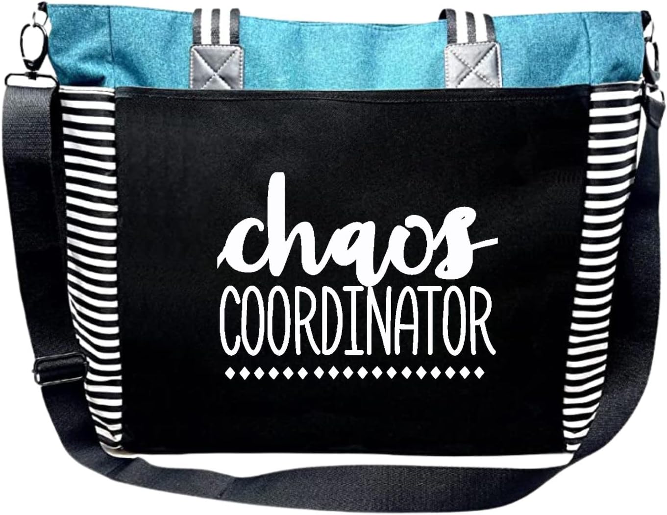 Brooke & Jess - Boss Lady Zippered Pocket Canvas Tote Bag - Gift Ideas for Female Bosses, Thank You Office Appreciation Gift