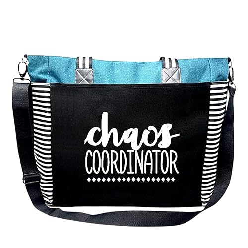 Brooke & Jess - Boss Lady Zippered Pocket Canvas Tote