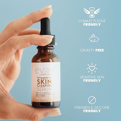 Miniatura 7 de Vitamina C para la cara, suero para limpiar la piel con ácido salicílico, retinol, niacinamida y ácido hialurónico, aclarante de la piel, antiacné,