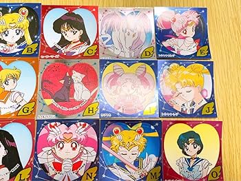 美少女戦士セーラームーンR 森永 シール 当時物 52枚セット 美少女戦士セーラームーンR 森永 シール 当時物 52枚セット