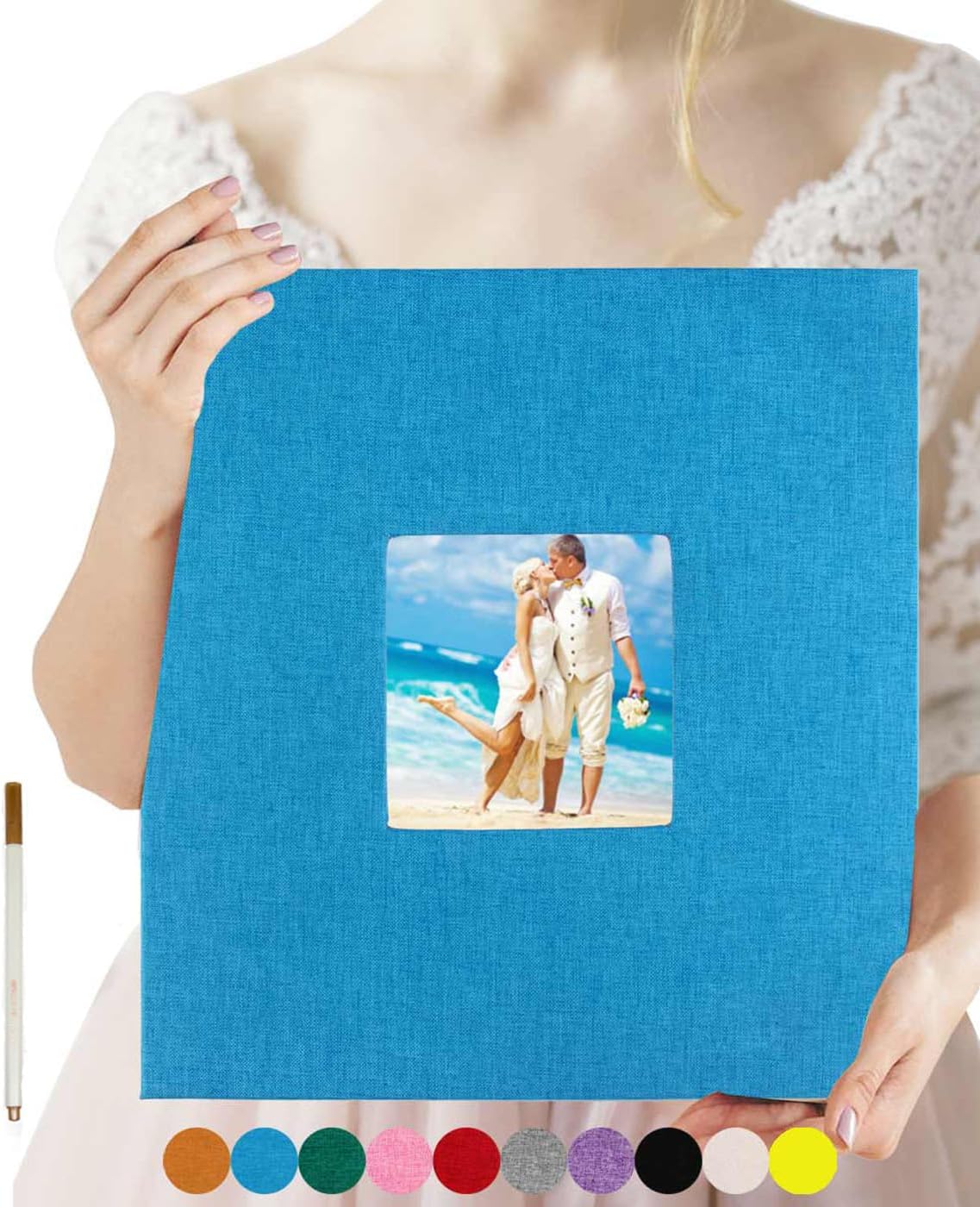Photo Album Self Adhesive Pages Photo Album Book 8x10