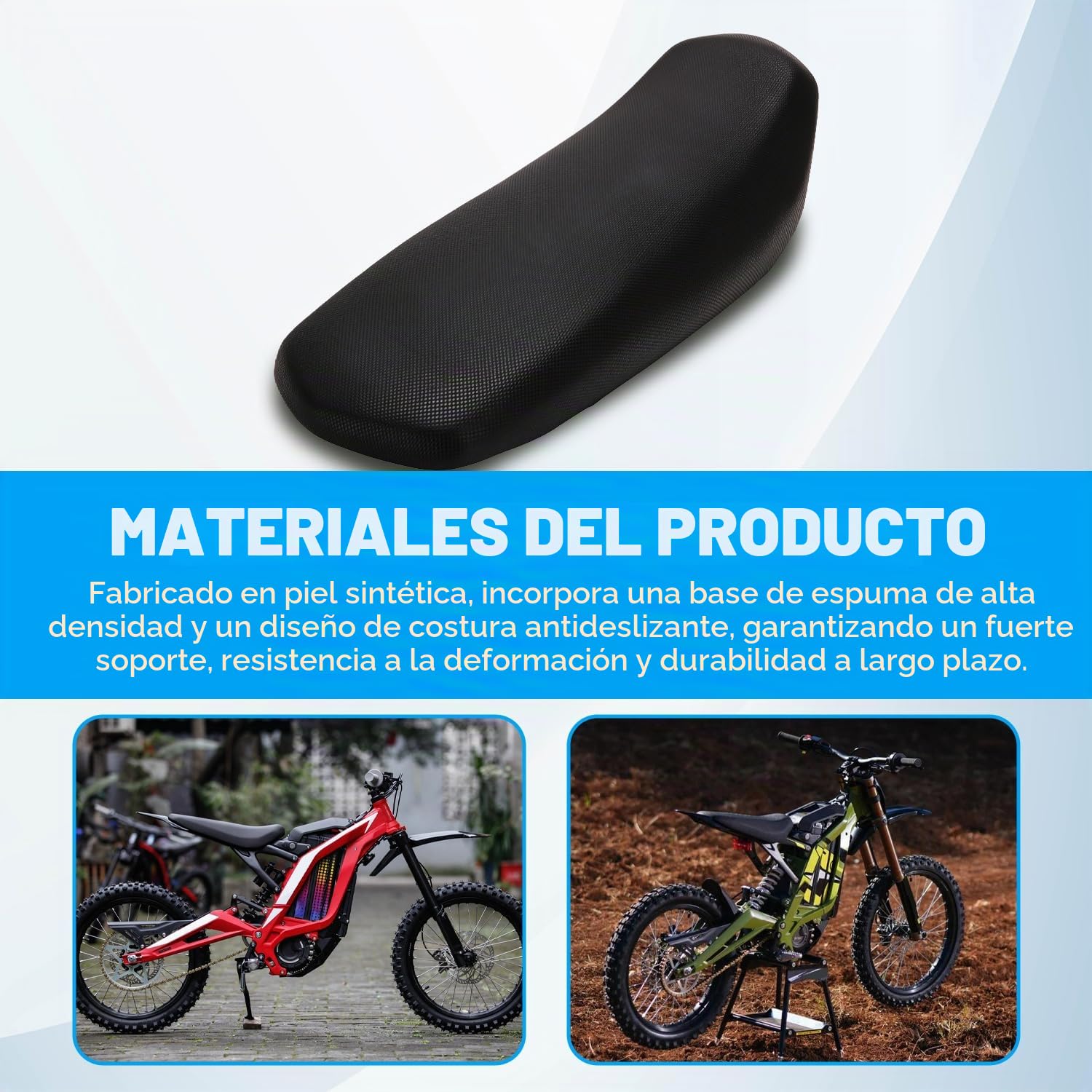 Asiento de Moto,Asiento de Bicicleta de Cross Mini Asiento de bicicleta para Sur-Ron Light Bee Sur Ron Surron Surron S/X