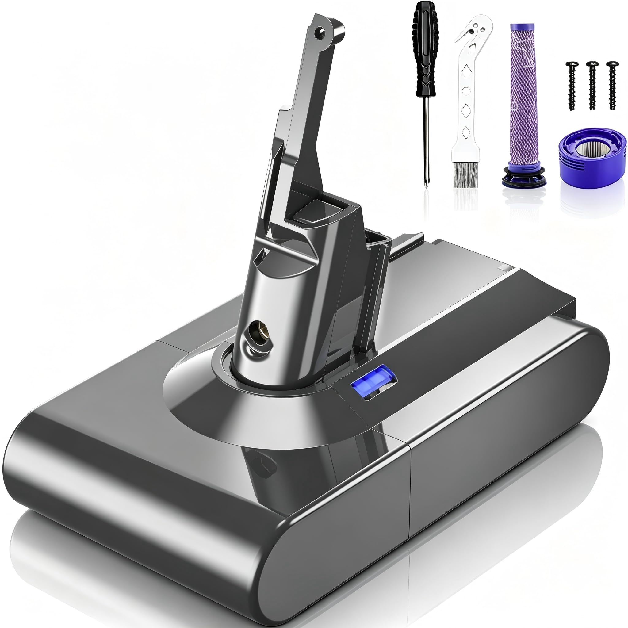 Batterie pour Dyson V8, Powtree Remplacement pour Dyson Batterie SV10