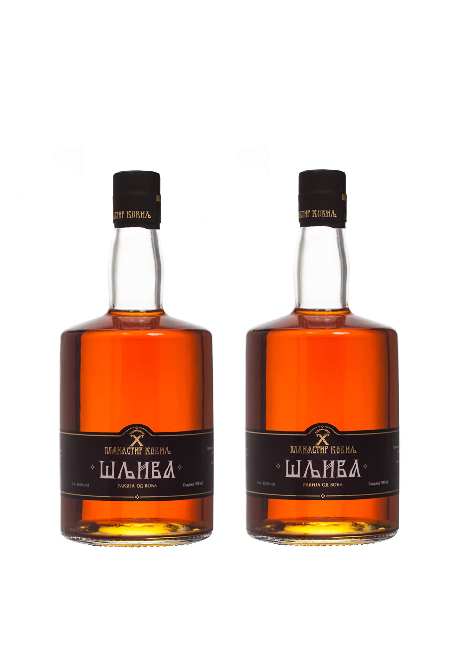 enenfeifei Edelbrand Rakija Kloster Manastir Kovilj aus Serbien Pflaumenbrand 2 x 0,7 l…