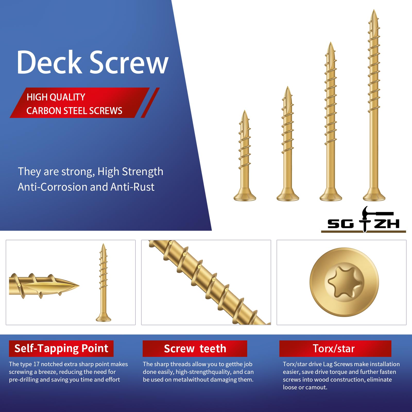 Cdisc 4 Screw Snapklik.com : SG TZH #8 X 1-1/4