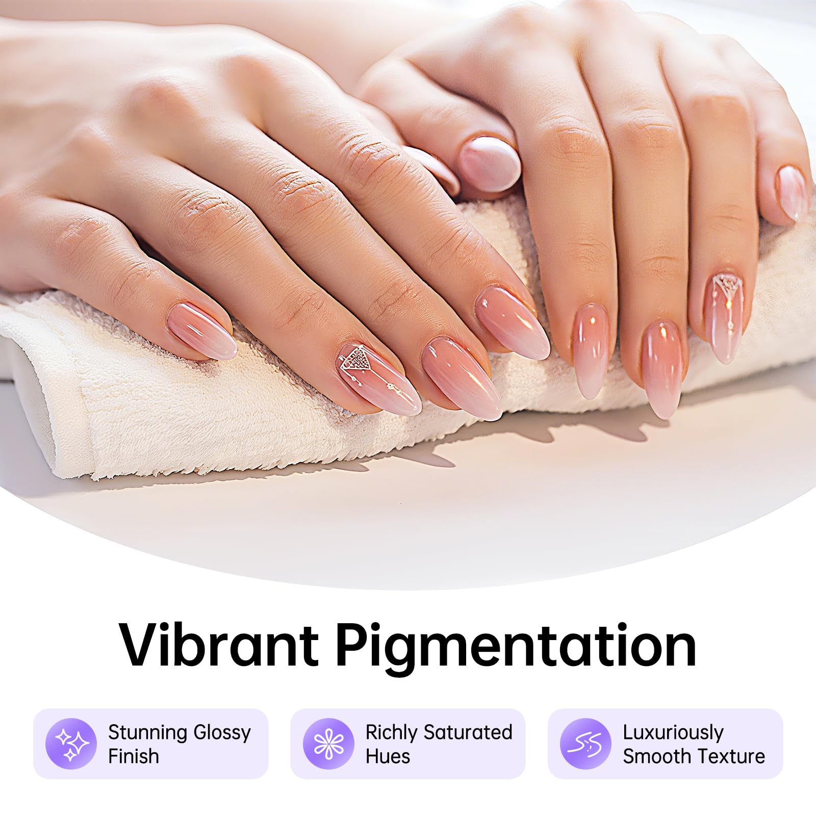 Juego completo de manicura de 36 W, con cortaúñas, extensión de uñas para kit de iniciación