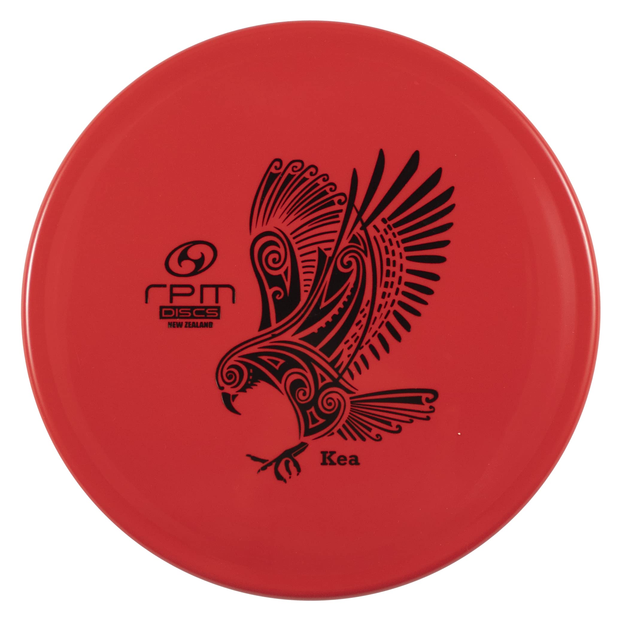 RPM Discs Kea Atomic Plastic | Midrange Golf Disc | Utility Disc Golf Midrange [Stamp Color & Weight May Vary] (Red)