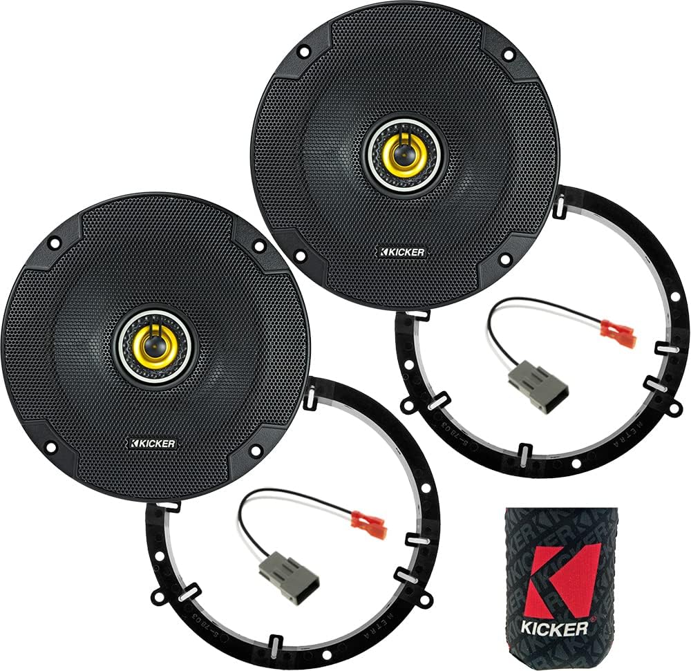 KICKER Speakers 6.5 inch for Honda Accord 19982007 Upgrade