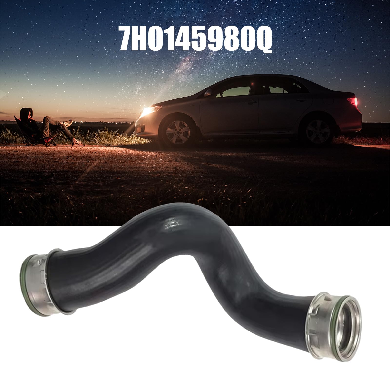 Heat Dissipation Car Intercooler Turbochargers Air Pipe For 1.9 7H0145980Q Radiator Supercharges Air Intake Duct Hose