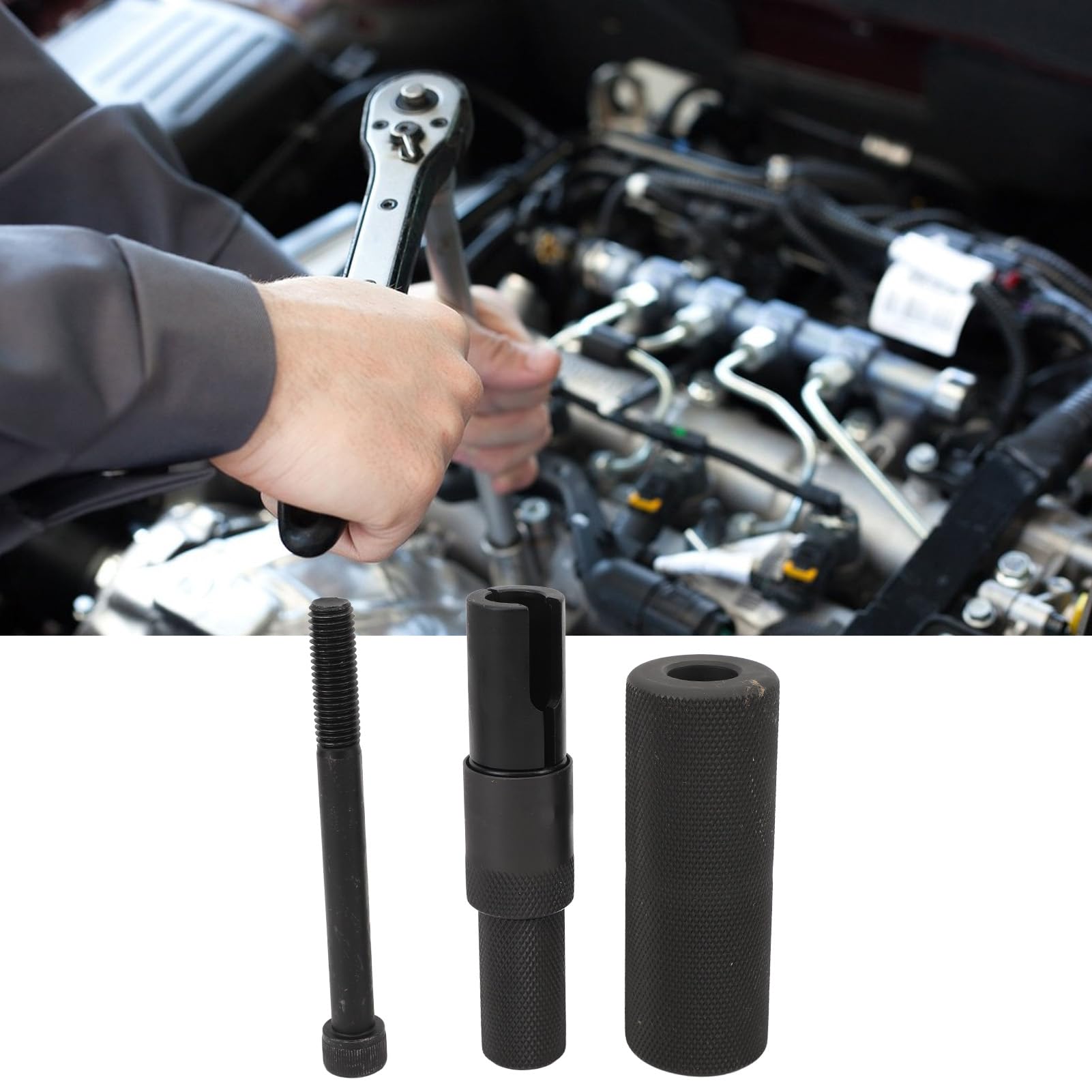 Herramienta del extractor del inyector de Propina de la herramienta del inyector de gasolina del motor de gasolina Terrateo de herramientas del extractor de inyector para