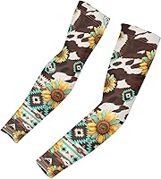 Vista 63 de CLOHOMIN Mangas para brazos, protección solar, mangas de compresión, cubierta de tatuaje para mujeres y hombres, manga deportiva atlética refrescante