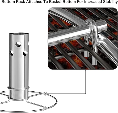 Miniatura 5 de Al Pastor - Brocheta vertical con colgador y base para Trompo para Tacos Al Pastor, soporte brasileño Shawarma, Kebab Doner, soporte vertical para