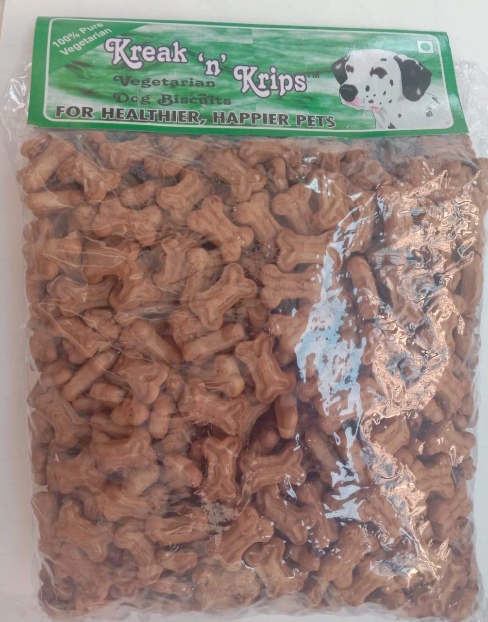 Kreak 'n' Krips Vegetarian Crunchy Puppy Dog Puppy Biscuits, 1 Kg