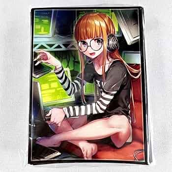 【開封済み】ペルソナ5 集合 CakeRabbits プレイマット ペルソナ5 PERSONA5 プレイマット 未開封 10枚 ジョーカー 真 杏