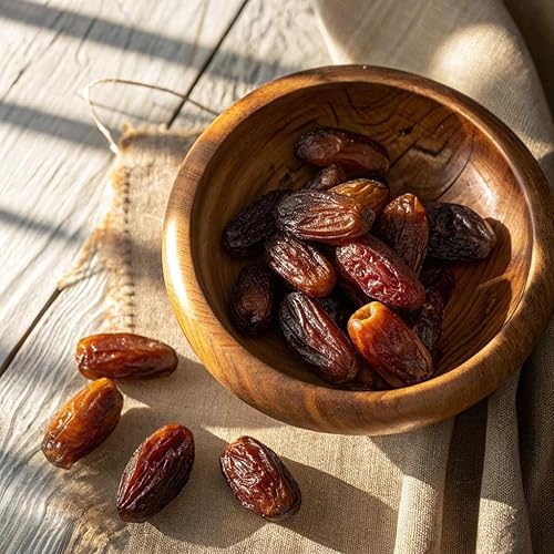 Miniatura 11 de Nut Cravings Frutas secas – Dátiles deshuesados sin azúcar añadido, sin azúcar añadido (80 onzas – 5 libras) empaquetadas frescas en bolsa