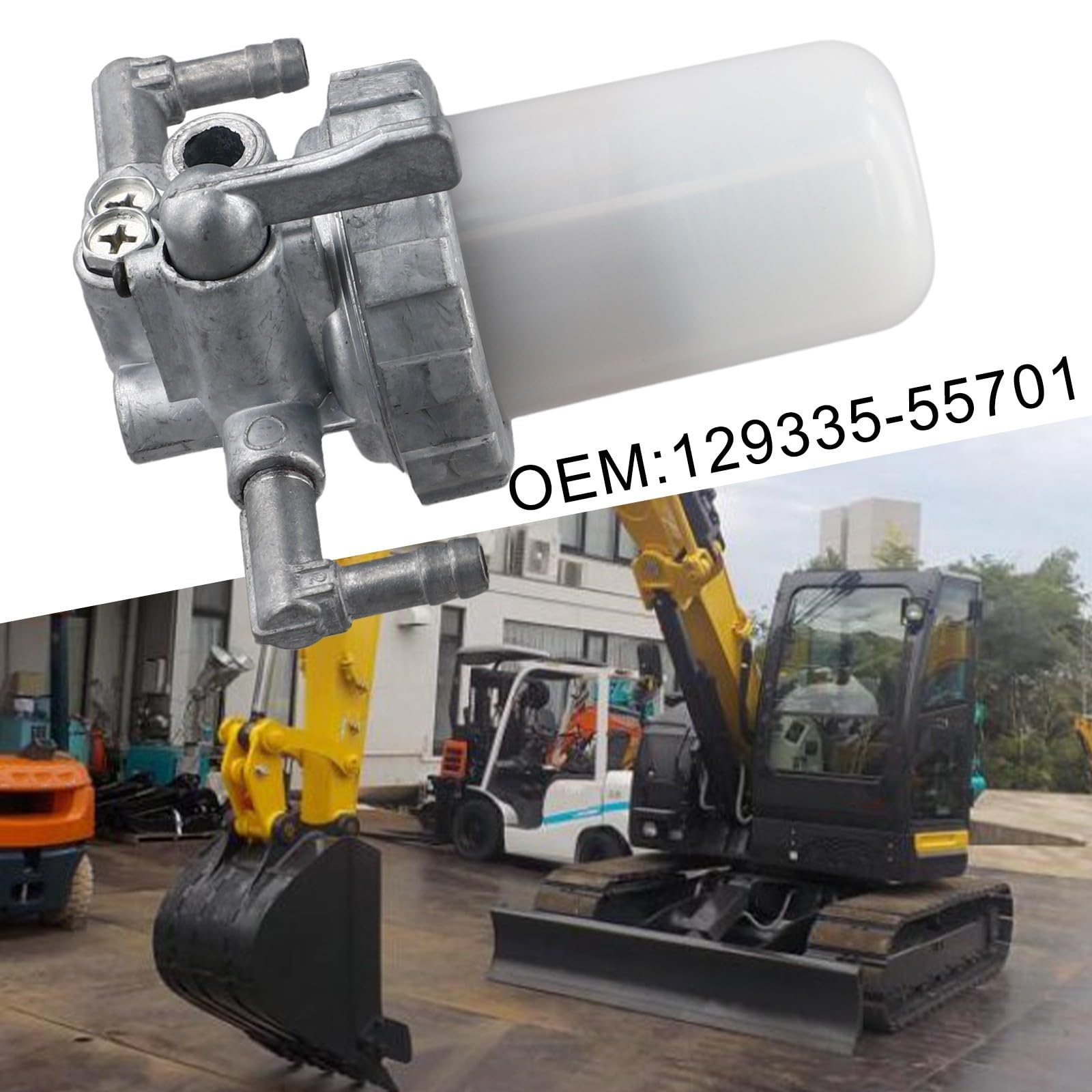 Numero robusto 12933555701 dell'OEM del separatore di acqua dell'olio progettato per for hyundai per le applicazioni di for yanmar
