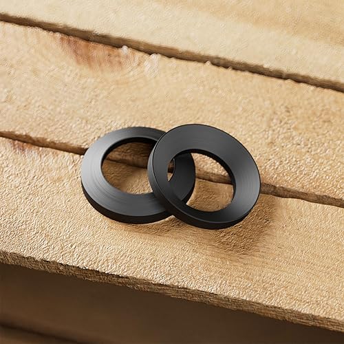 Miniatura 5 de Kits Combo de 10 Uds Arandela de Aplastamiento y Tuerca de Mermelada Acero Negro (223)