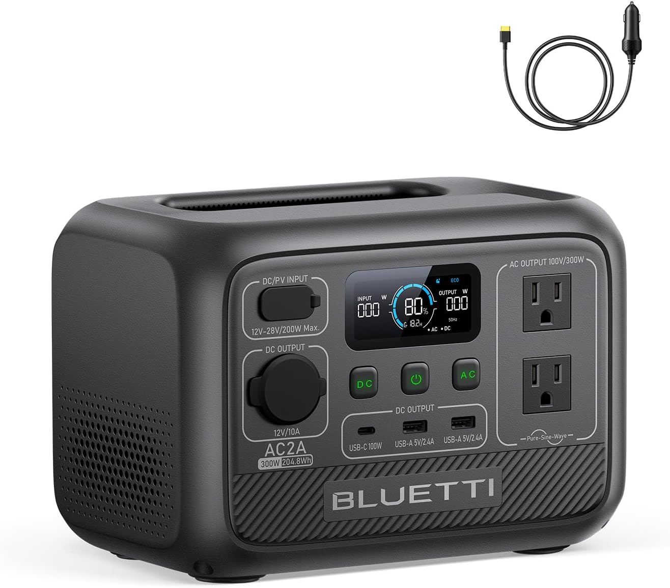 BLUETTI ポータブル電源 AC2A