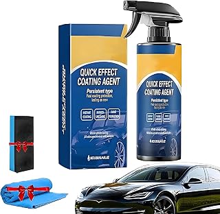 Quick Effect Coating Agent, Car Shield Spray, Avanced Car Quick-acting Coating Agent Spray, Car Coating Spray for Shine & Protection, Quick Effect Coating Agent for Paint (1pc)