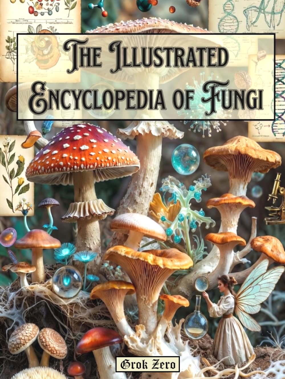 Encyclopédie illustrée champignons grand format beau livre de collection relié
