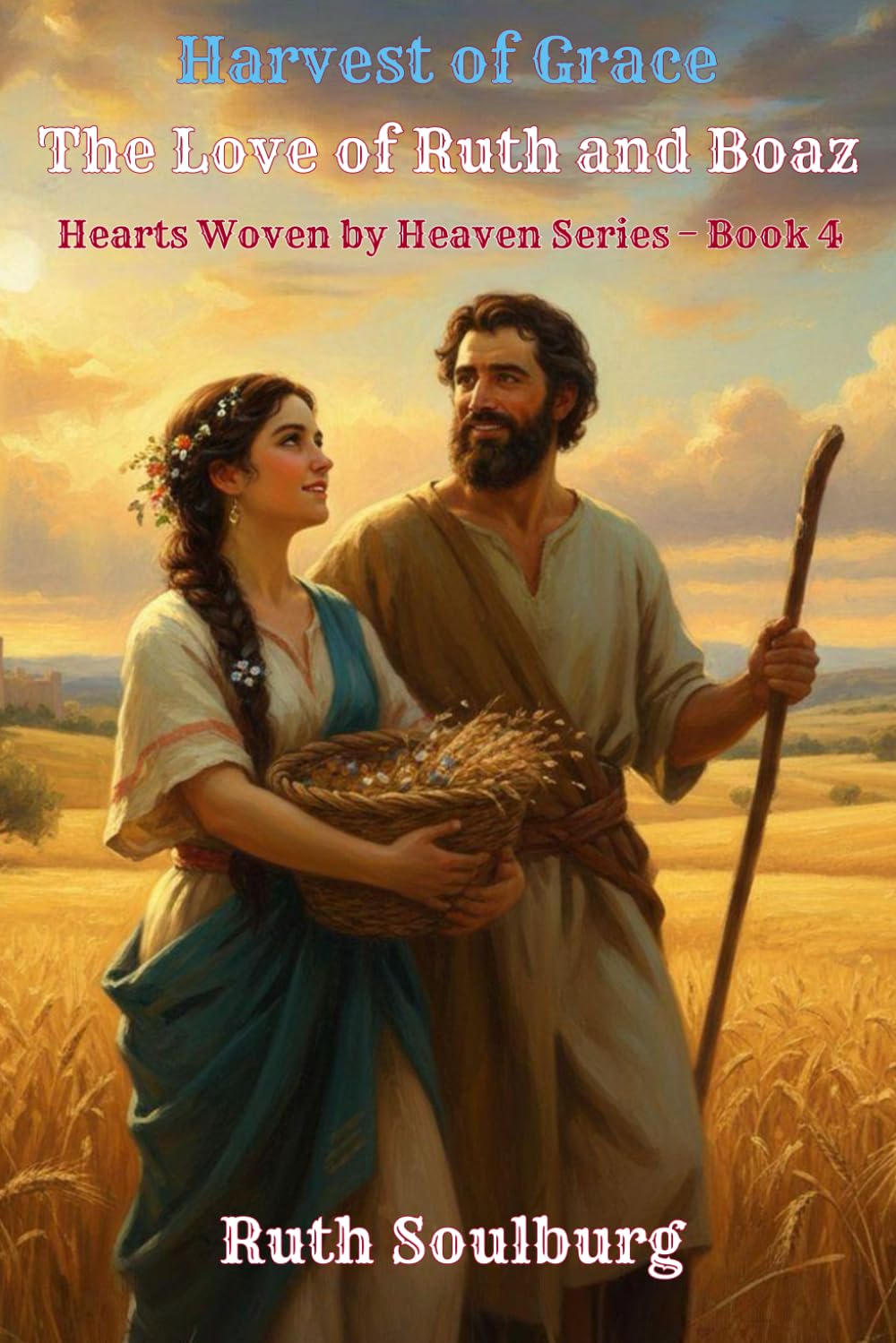 Harvest of Grace: The Love of Ruth and Boaz - Hearts Woven by Heaven Series – Book 4