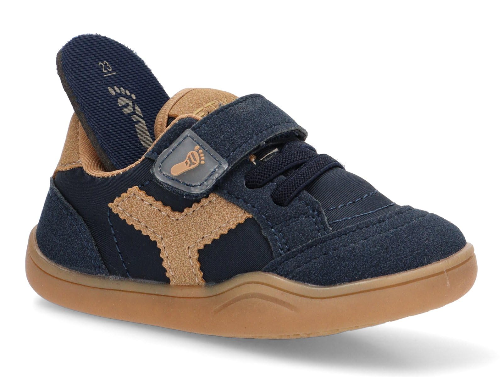 Zapatillas Barefoot Etika Kids para Niño, Calzado Respetuoso Flexible con Puntera Ancha y Autocierre