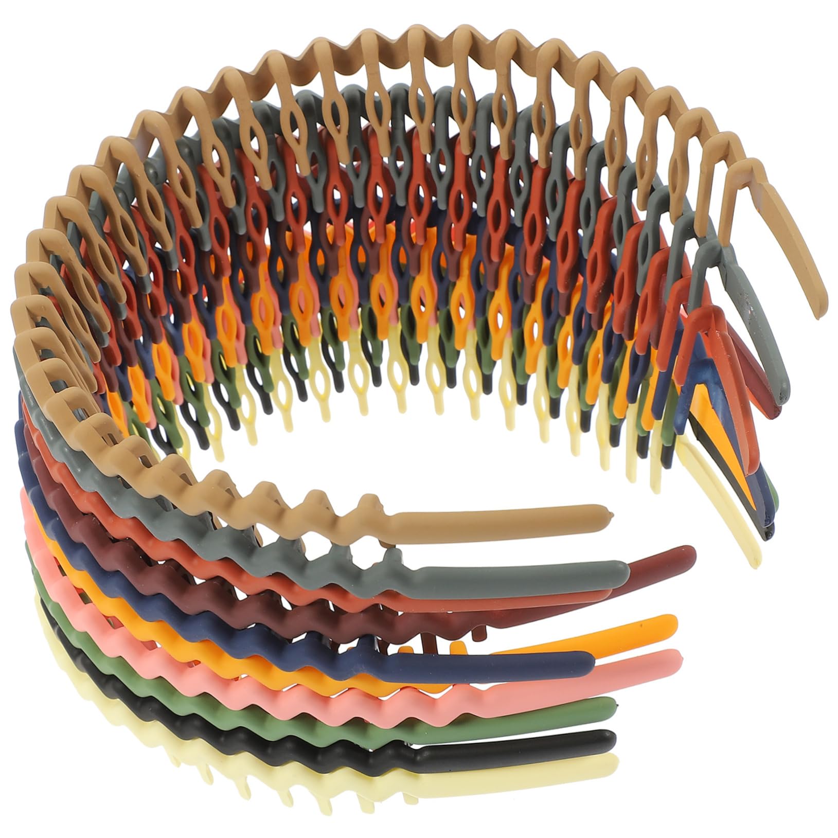 FRCOLOR 40 Pezzi Fascia Per In Plastica Toppers Per Testa Bandana Accessori Per Per Le Ragazze Accessori Per Della Ragazza Dei Della Ragazza