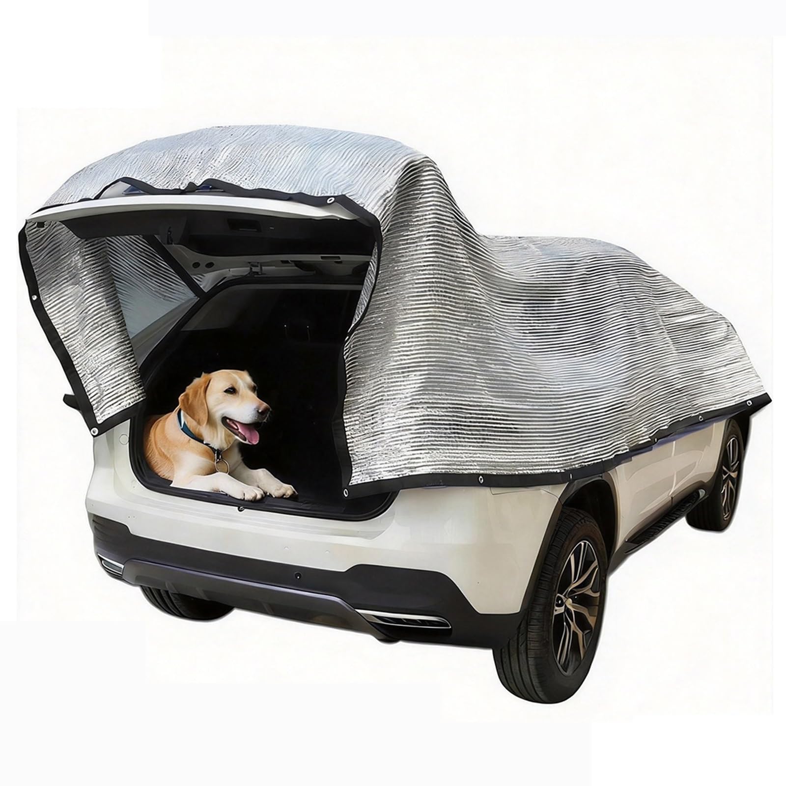 Voile d'ombrage aluminium animaux de compagnie pour abri terrasse