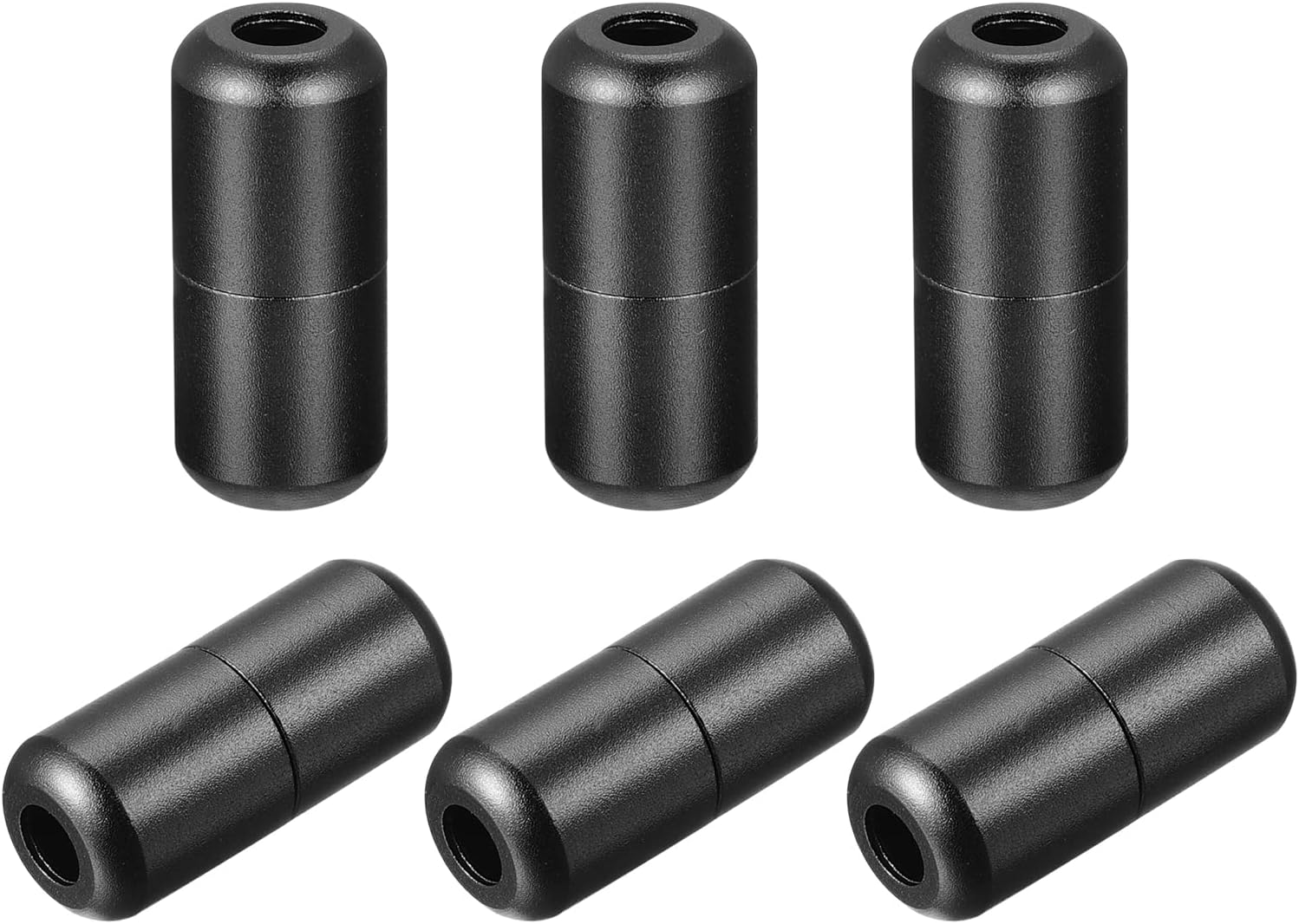 uxcell Shoelace Locks Buckle, 8 x 18mm Aluminum Elastic No Tie Shoe