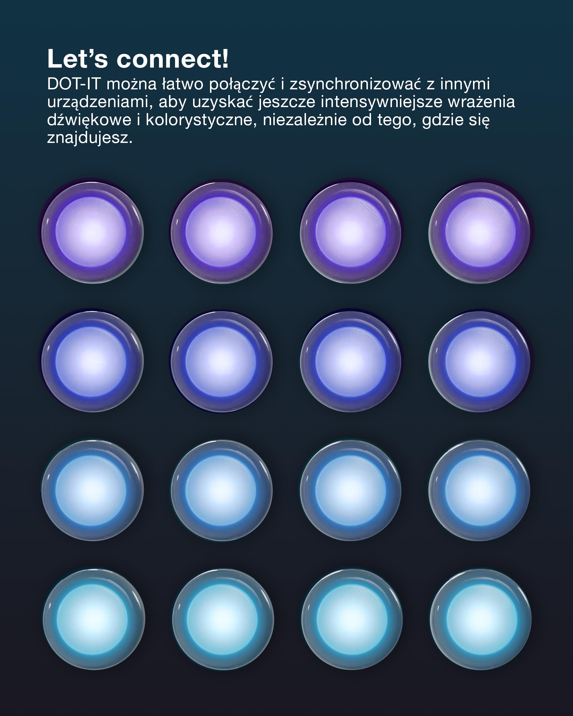 OSRAM SMART+ DOT-IT TWIST & SHAKE, inteligentna przenośna lampka nocna lub dziecięca z 16 milionami kolorów RGB, sterowana przez nacisk i obrót lub aplikację, funkcja snu z dźwiękami otoczenia, 6-pak