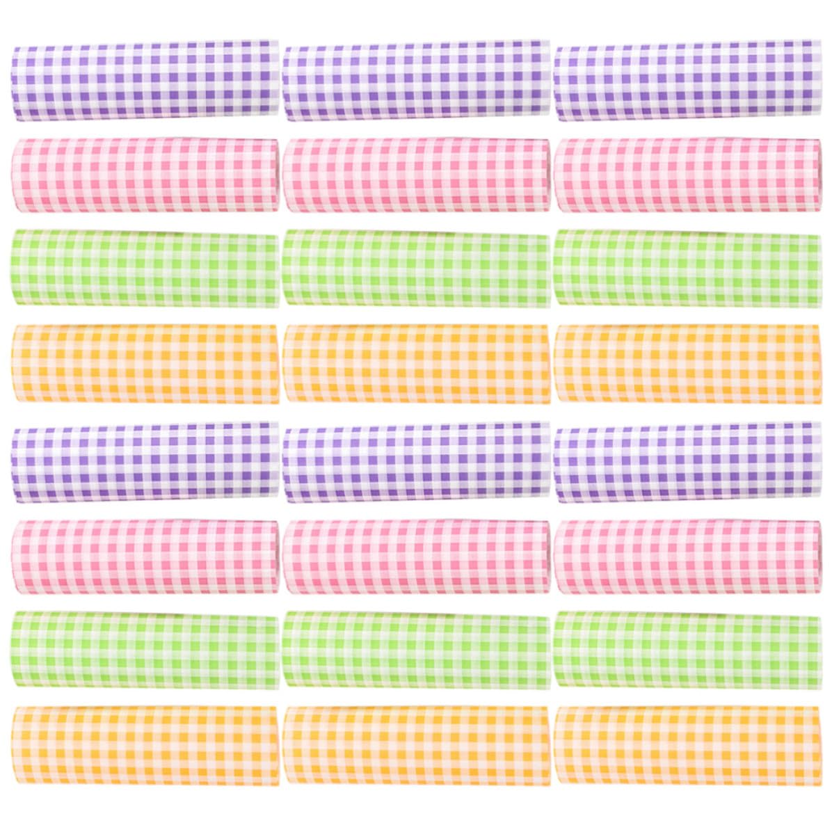 Papel para envolver sándwiches sin manchas de grasa: 400 hojas a cuadros para snacks