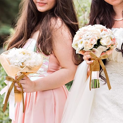 Miniatura 54 de Chuangdi 3/8 pulgadas, 60 yardas, cinta de terciopelo azul verde azulado de Navidad, cintas anchas de terciopelo vintage para adornos de árbol