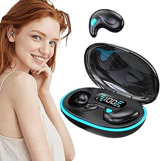 骨伝導ヘッドフォン - ウェアラブル レシーバー テクノロジー、フィットネス イヤホン、いびき音トランスミッター、充電ケース通信ギア | 骨伝導ヘッドフォン状況認識を求めるアクティブなユーザー向けのランニングデバイス