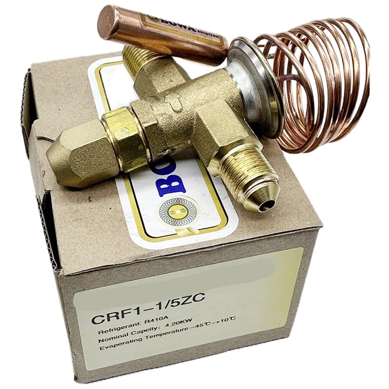 Válvula de expansión termostática para bomba de ca Válvula de expansión termostática 12000 BTU R410A(Crte-5-r410a)