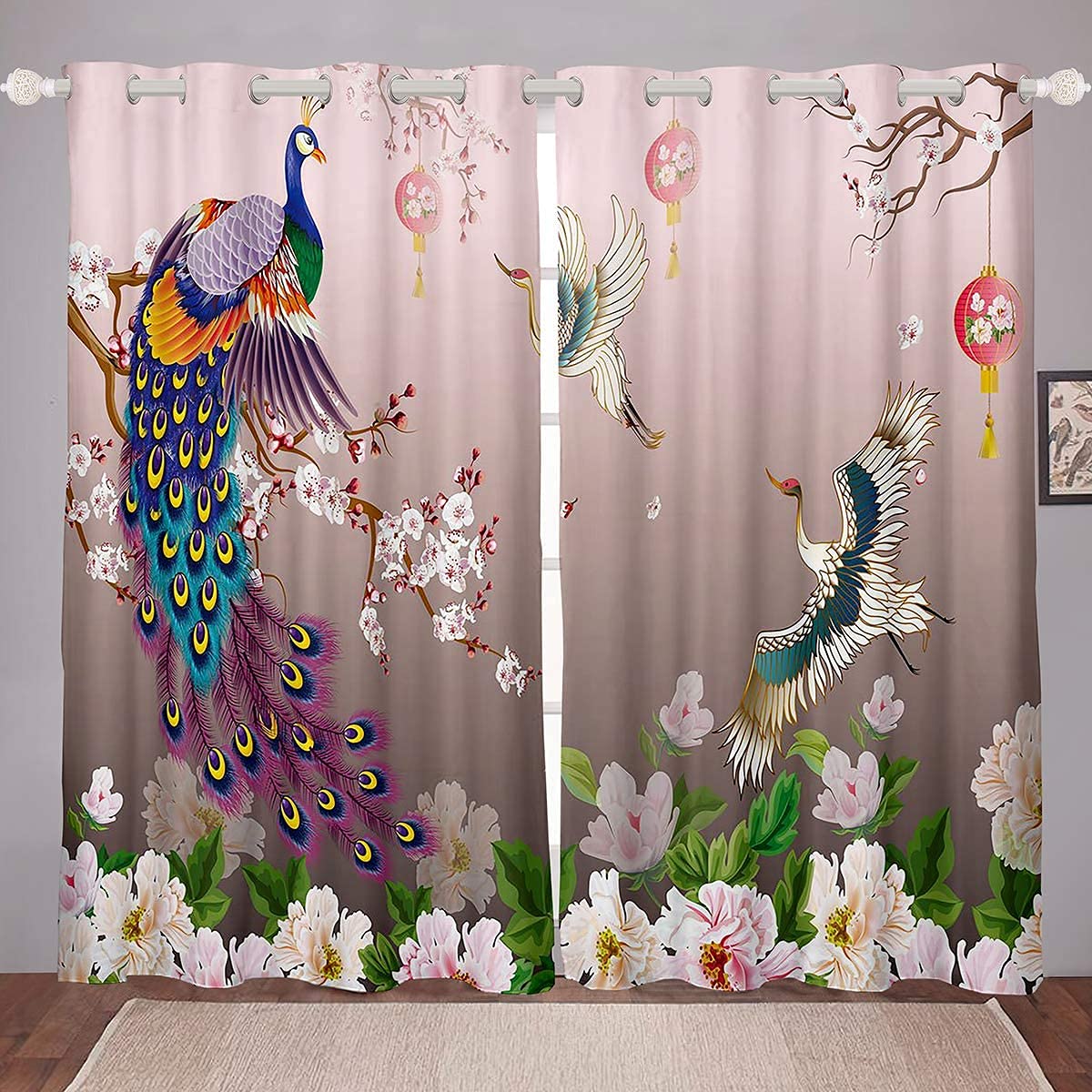 Loussiesd Japanese Style Curtains