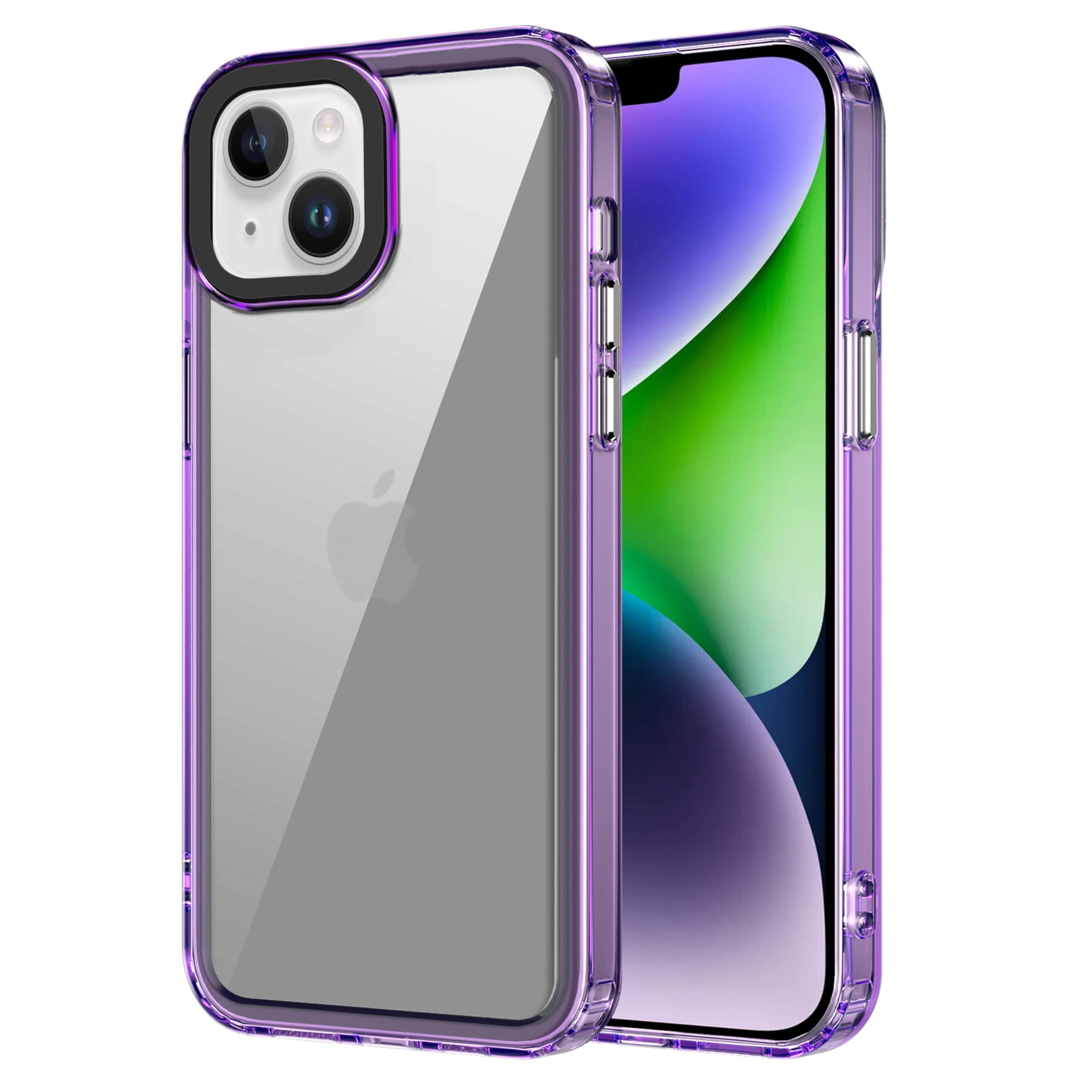Zapcase Back Case Cover for iPhone 14 | Compatible for iPhone 14 Back Case Cover | Case Cover with Camera Protection | (TPU + PC | Translucent Purple) (B0CSPH87CF) Amazon Price History, Amazon Price Tracker
