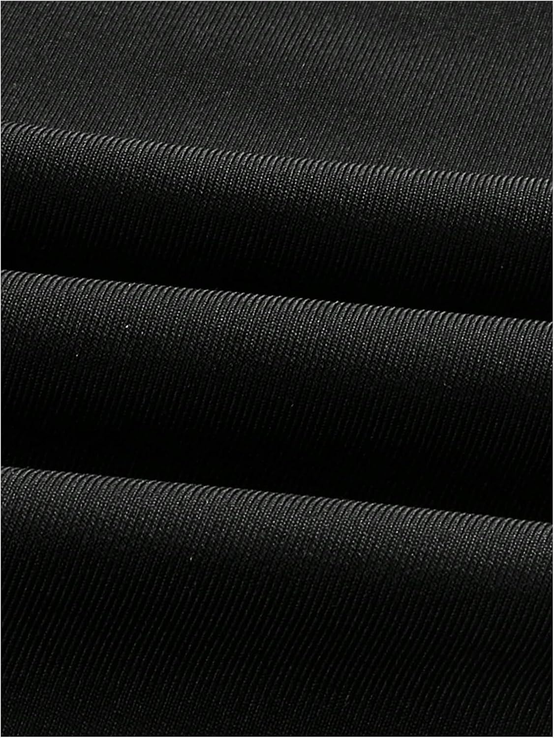 GORGLITTER Women's Lace Goth Bell Bottom Pants Mesh Flare High Waisted Flared Leggings - Image 4