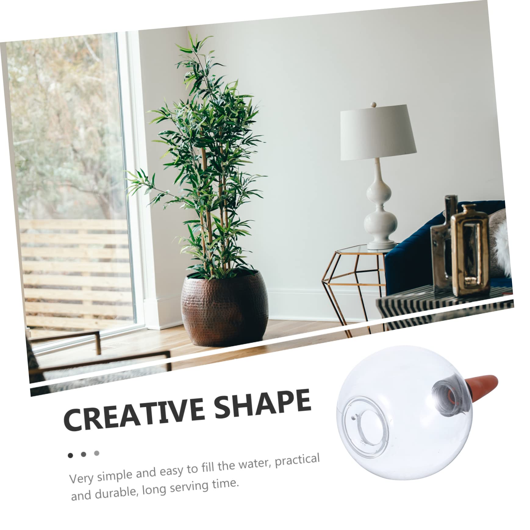TOYANDONA 5 Piezas Dispositivo de Riego Automático para Plantas Sistema de Riego Interior Macetas Control de Volumen de Agua Diseño y Reutilizable