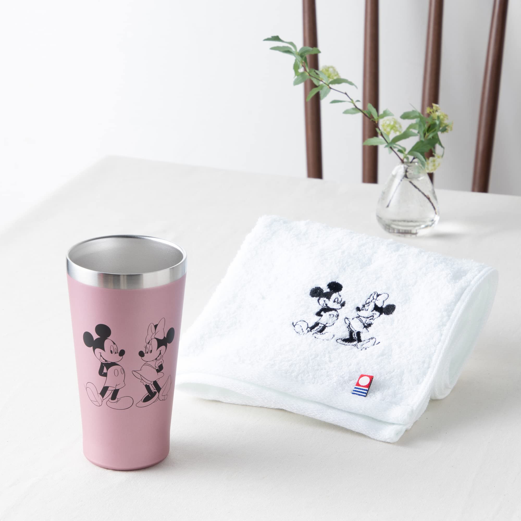 Amazon｜maebata Disney ディズニー タンブラー&今治タオルセット 