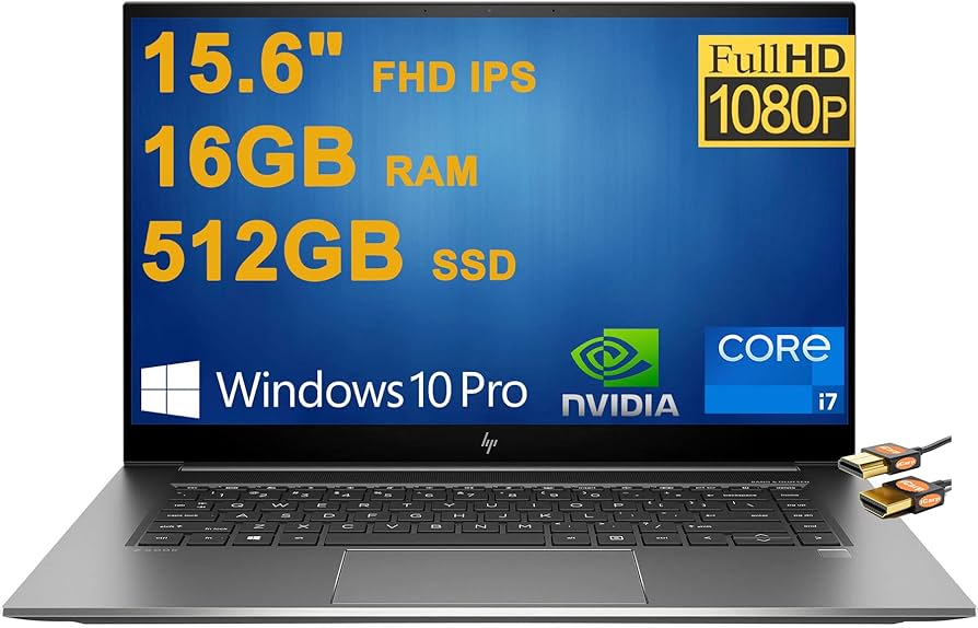 HP ZBook Studio G8 15 Mobile Workstation Laptop 15.6