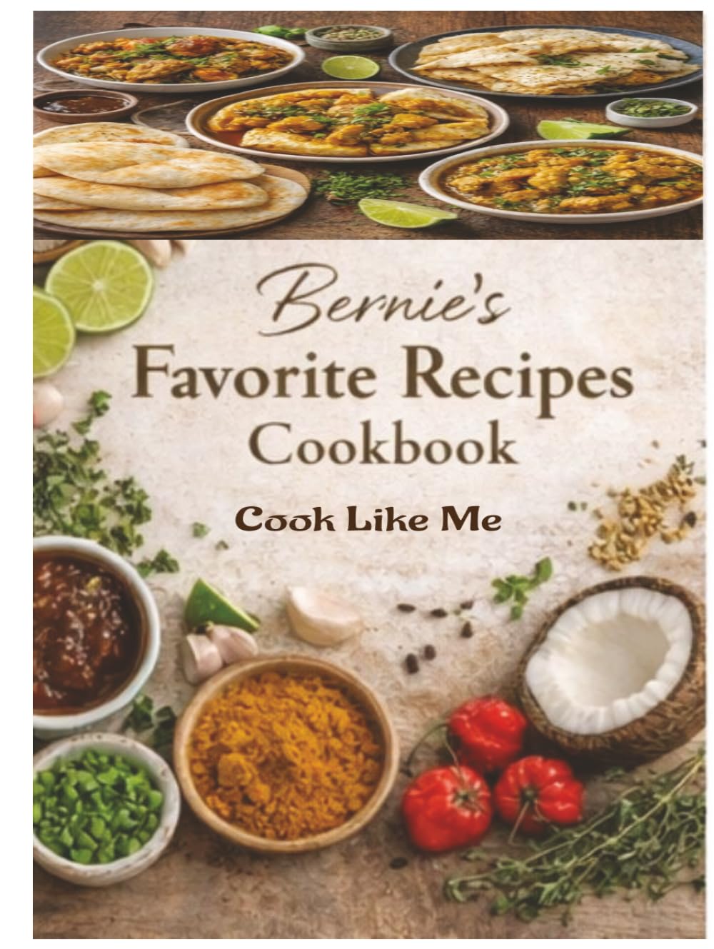 Bernie's Favorite Recipes Cookbook: Cook Like Me