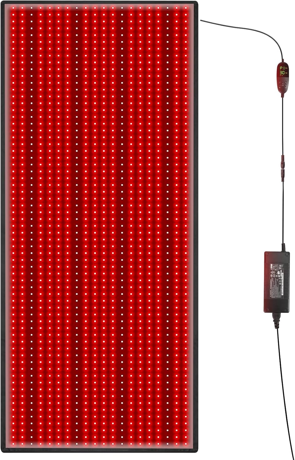 LOVTRAVEL 1280pcs LED 660nm Red Light Therapy Mat 850nm Near Infrared Light Therapy Mats Devices Large Pads for Whole Full Body Pain Relief