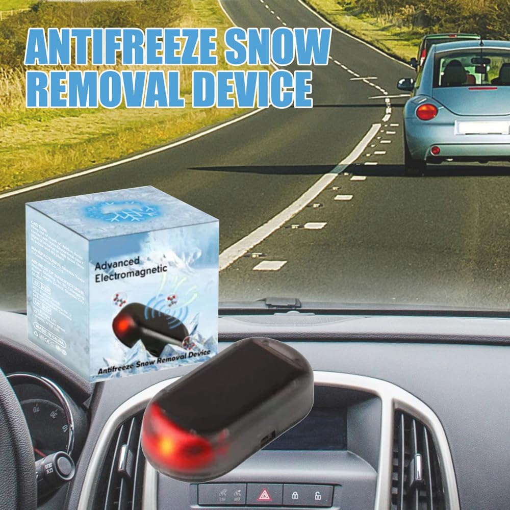 Déneigeur Anti-gel électromagnétique Pour Voiture, Portable Sans Fil, Prétendu Faire Fondre Glace Et Neige - 3