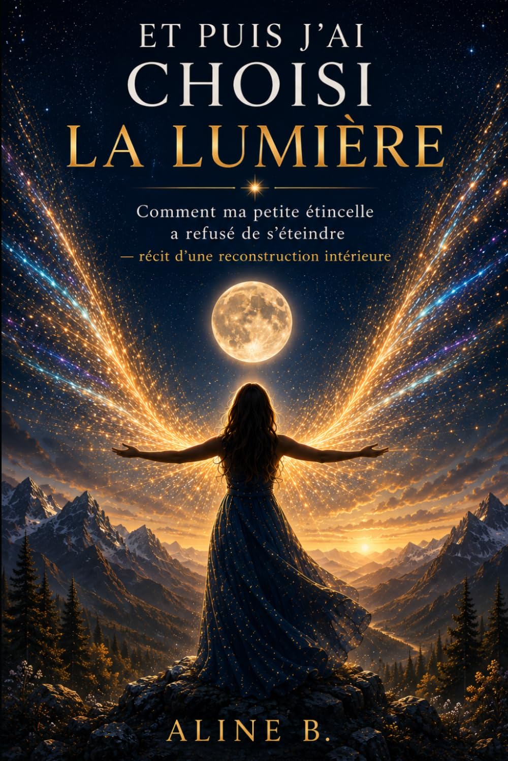 Et puis j'ai choisi la lumière: Comment ma petite étincelle a refusé de s'éteindre - Récit d'une reconstruction intérieure