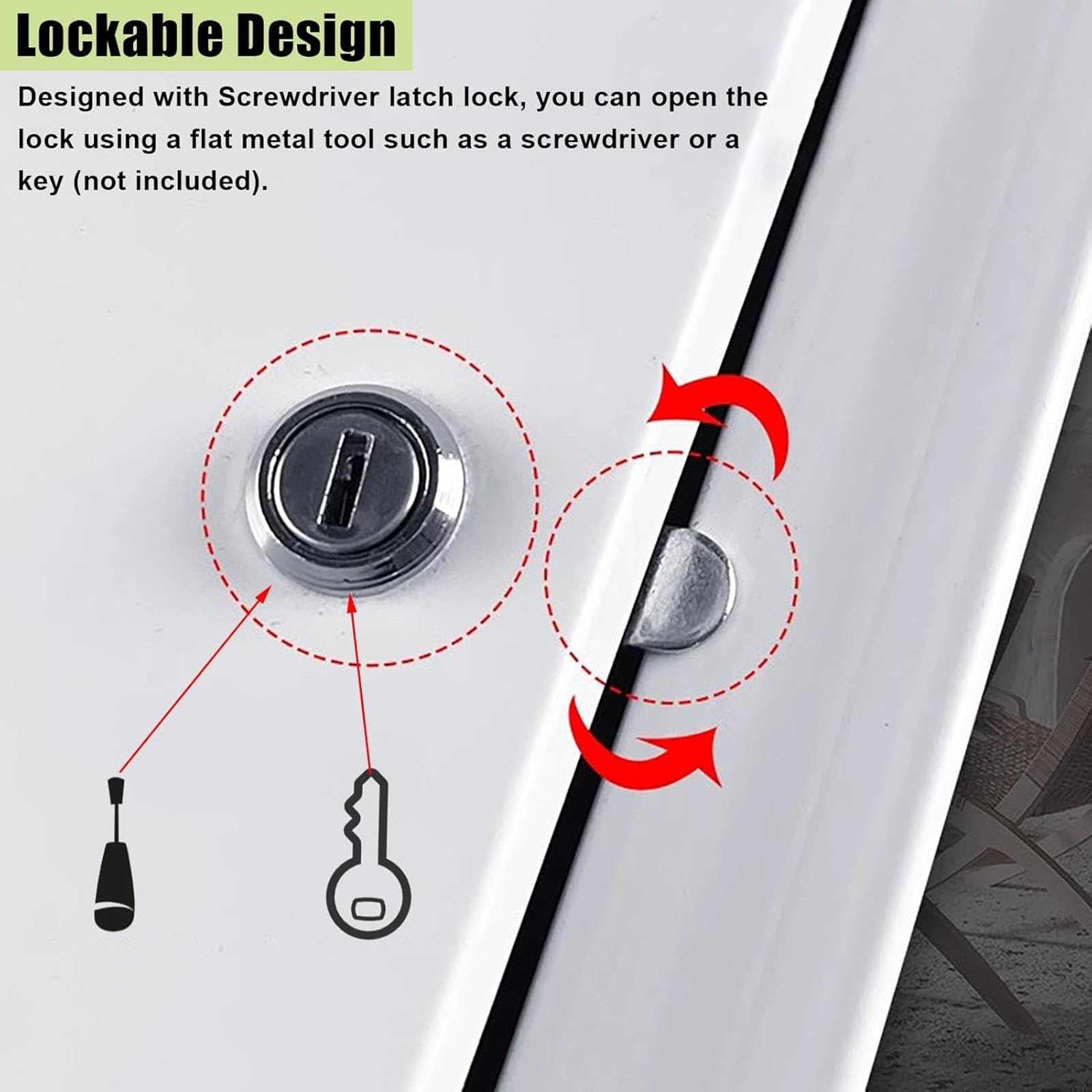 Puerta de Acceso para Barbacoa Exterior - Placa de Cubierta para Orificio de Pared y Panel de Acceso de pladur metálico, trampilla de Acceso al ático Reforzada, Apertura por presión, 48,3 x