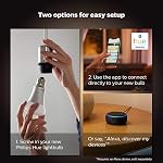 Philips Hue Smart 60W A19 LED Bulb - White Ambiance Warm-to-Cool White Light - 2 Pack - 800LM - E26 - Indoor - Control with Hue App - Works with Alexa, Google Assistant and Apple Homekit