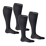 CompressionZ 30-40 mmHg Knee High Compression Socks Men & Women | Support Stockings for Travel, Nurses and Athletes