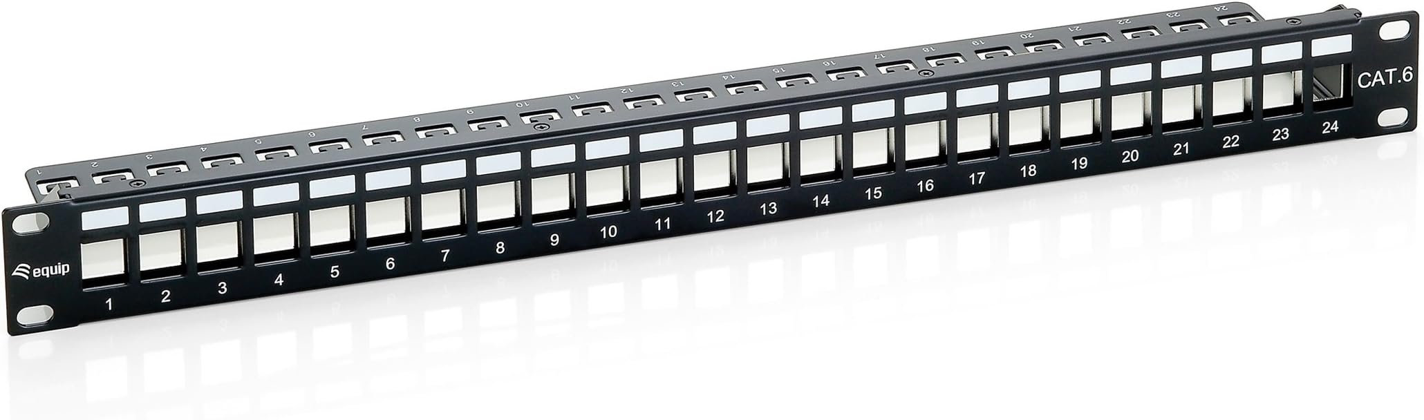Equip Panel 24P (Patch Panel) 1U without Connector