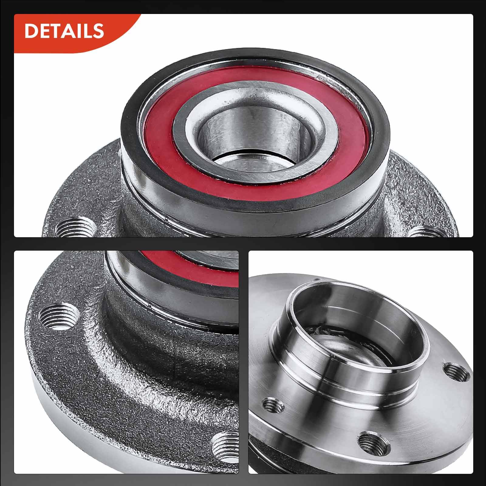 Frankberg Kit de roulement de roue arrière avec bride magnétique ABS ⌀117 | 71714471, arrière Avec anneau magnétique Capteur ABS Capteur de vitesse ABS capteur à effet Hall Roue à bride ⌀117